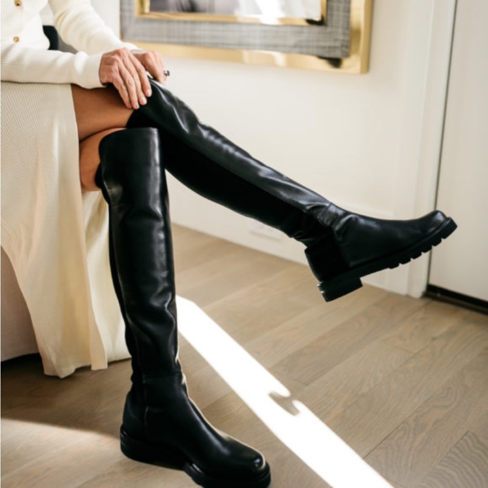 Stuart Weitzman 5050 Lift over the knee boot Sz 9